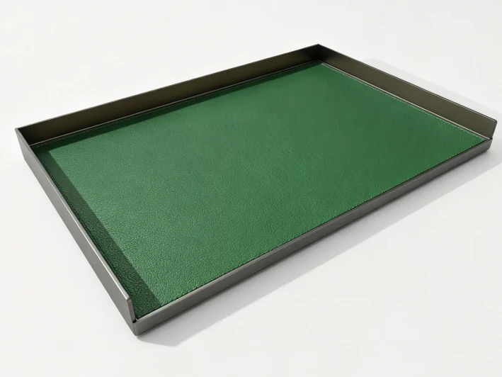 CB024-54 54 mm leather shelf in the catalog example finish